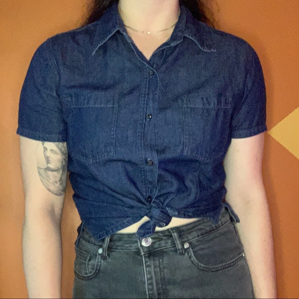 Dockers denim button-down